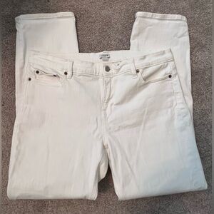 White J Crew Factory jeans, size 32